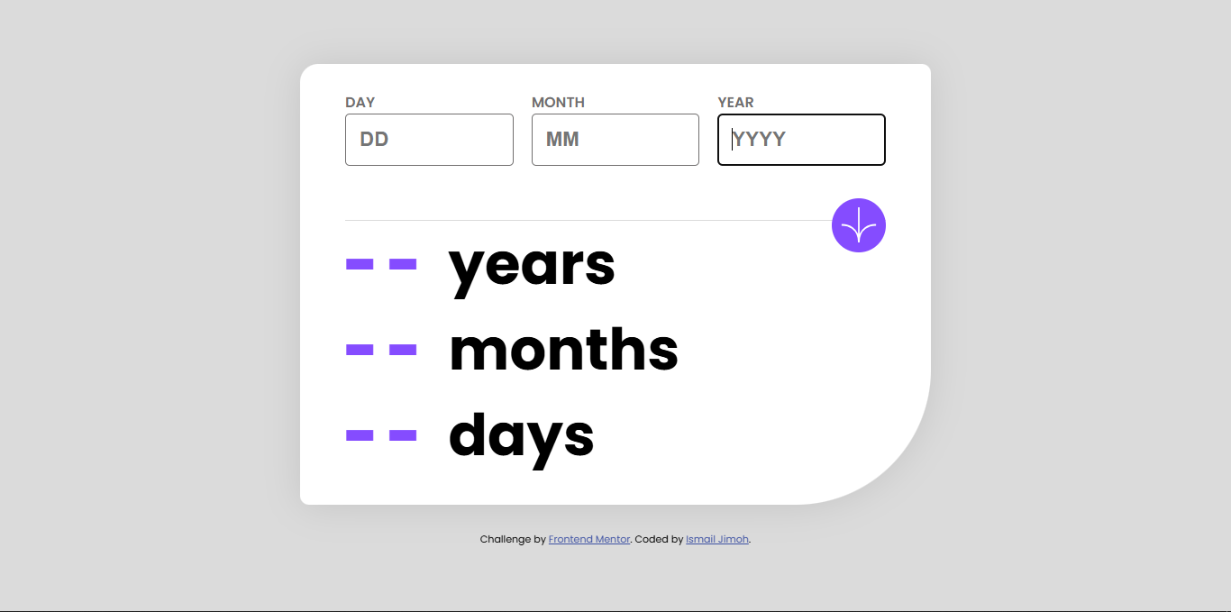 Age Calculator Picture